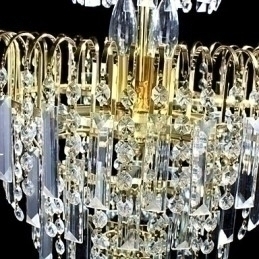 Designer Touch Decorative European Style Luxury 6 Lights Chandelier In Crown Shape