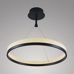 Designer Touch Decorative Linear Pendant Light Round Ceiling Light