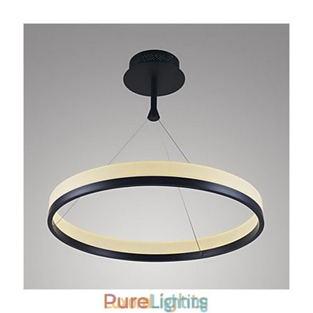 Designer Touch Decorative Linear Pendant Light Round Ceiling Light