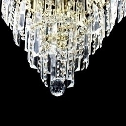 Designer Touch Decorative European Style Luxury 6 Lights Chandelier In Crown Shape
