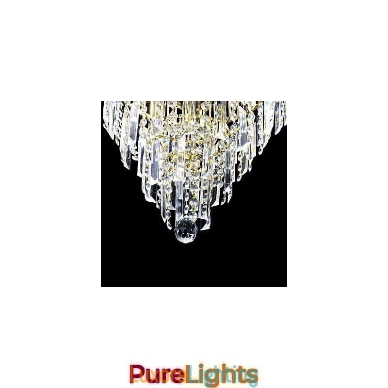 Designer Touch Decorative European Style Luxury 6 Lights Chandelier In Crown Shape