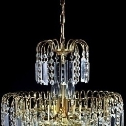 Designer Touch Decorative European Style Luxury 6 Lights Chandelier In Crown Shape