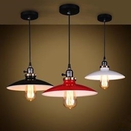Designer Touch Decorative American Industrial Attic LOFT Style Droplight