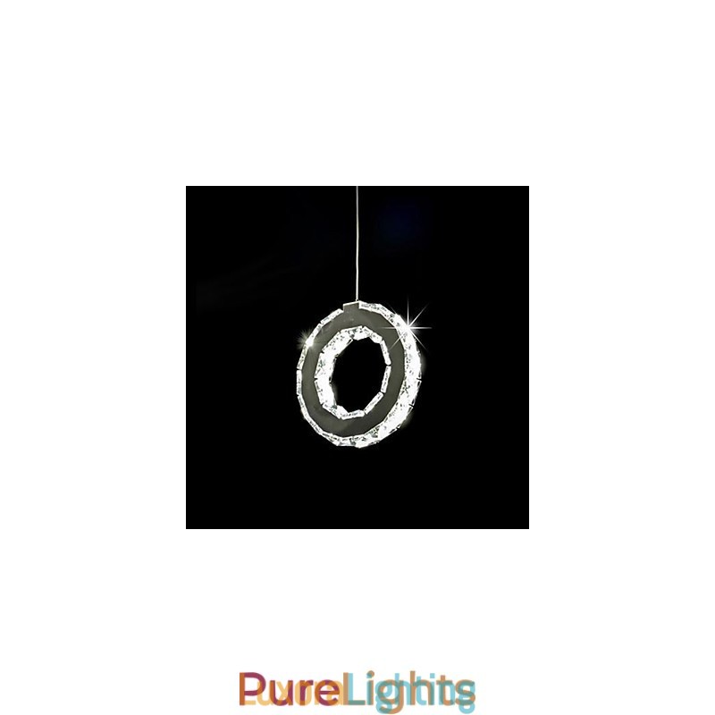 Designer Touch Decorative Modern Contemporary Crystal Metal Pendant Light
