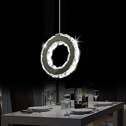 Designer Touch Decorative Modern Contemporary Crystal Metal Pendant Light