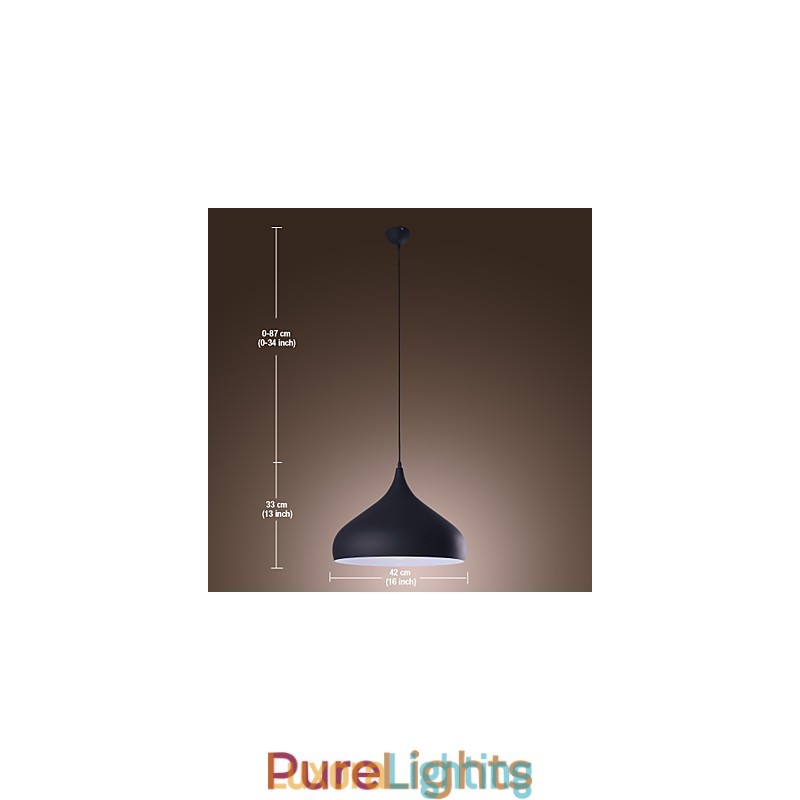 Designer Touch Decorative Modern Contemporary Retro Bowl Mini Style Painting Pendant Light