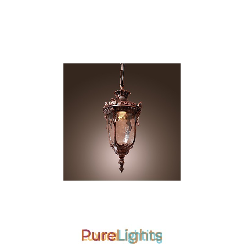 Designer Touch Decorative Antique Inspired Pendant Light with 1 Light