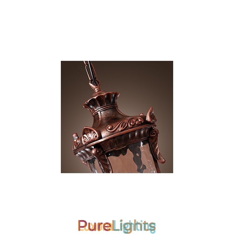 Designer Touch Decorative Antique Inspired Pendant Light with 1 Light