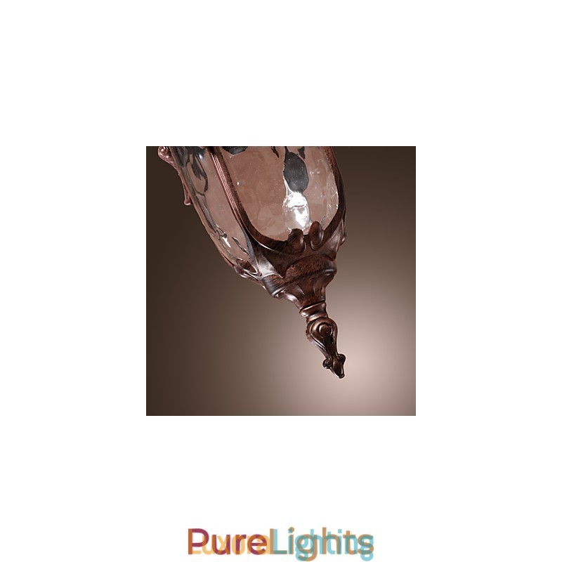 Designer Touch Decorative Antique Inspired Pendant Light with 1 Light