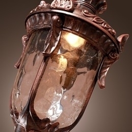Designer Touch Decorative Antique Inspired Pendant Light with 1 Light