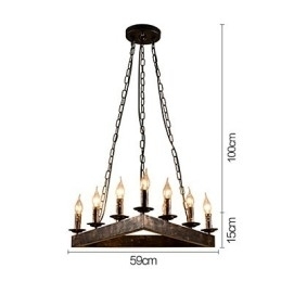 Designer Touch Decorative Retro Classic Metal Ceiling Lights Simple Pendant Lamps Cafe Pendant Lamp