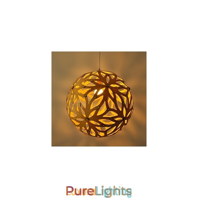 Designer Touch Decorative Retro Country Wood Bamboo Pendant Light