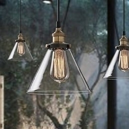 Designer Touch Decorative Retro Simple Glass Pendant