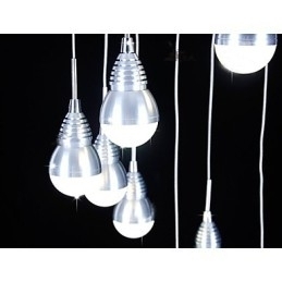 Designer Touch Decorative Lamps And Lanterns Stair Stage 9 Head Ceiling Lamp