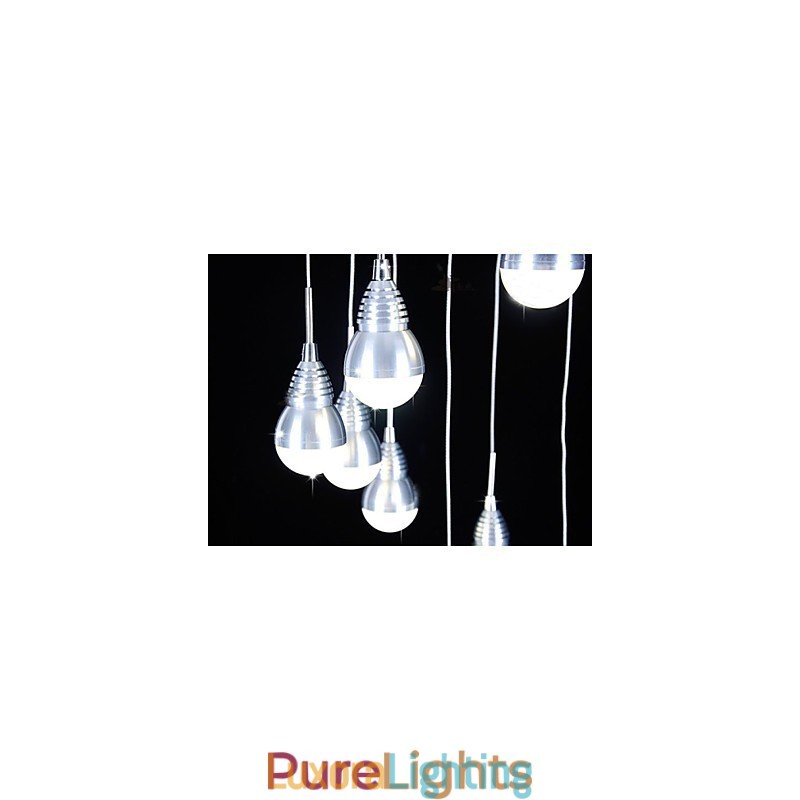 Designer Touch Decorative Lamps And Lanterns Stair Stage 9 Head Ceiling Lamp