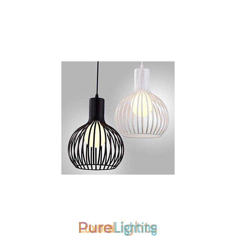 Designer Touch Decorative American Retro Contracted Wrought Iron Birdcage Chandelier Lamp Light