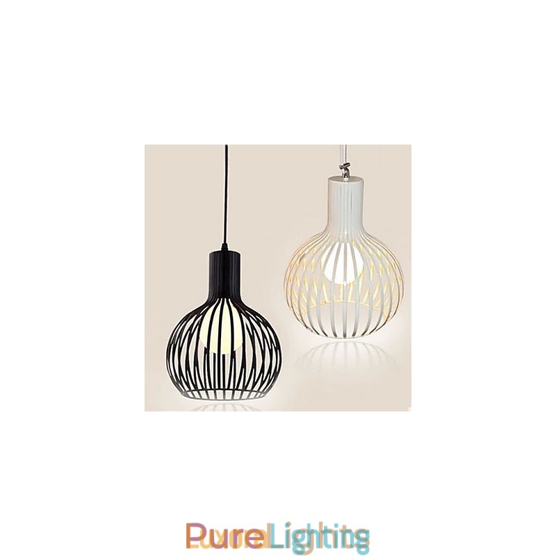 Designer Touch Decorative American Retro Contracted Wrought Iron Birdcage Chandelier Lamp Light