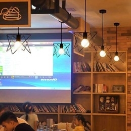 Designer Touch Decorative Pendant Lights Mini Style Retro Metal