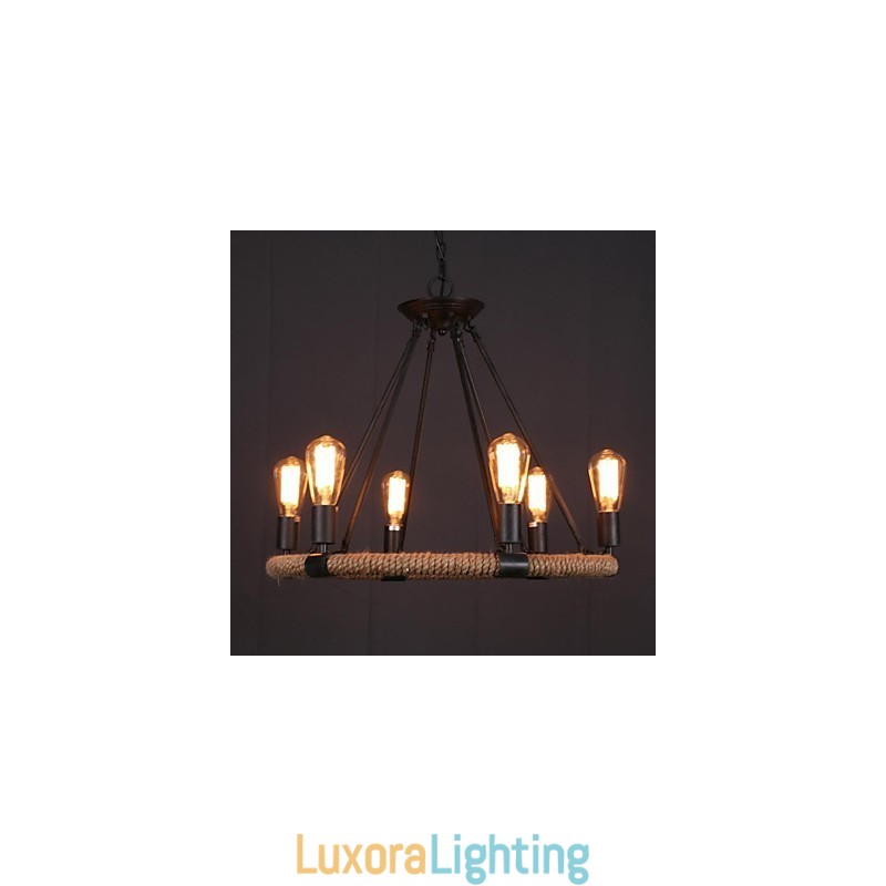 Designer Touch Decorative Country Mini Style Painting Metal Pendant Light