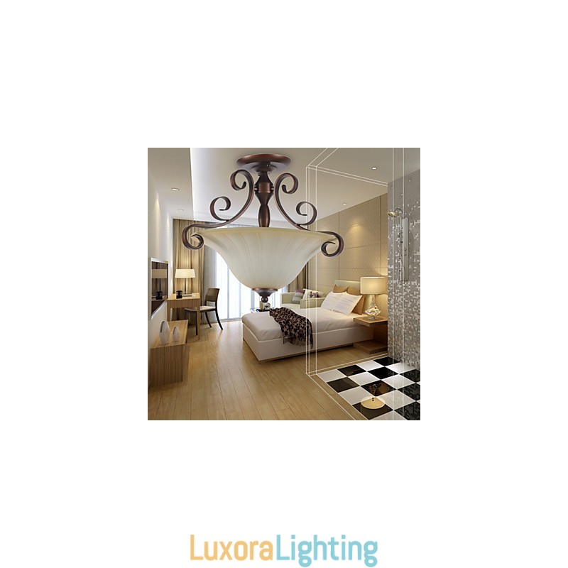 Designer Touch Decorative 5 Vintage Mini Style Painting Metal Pendant Light