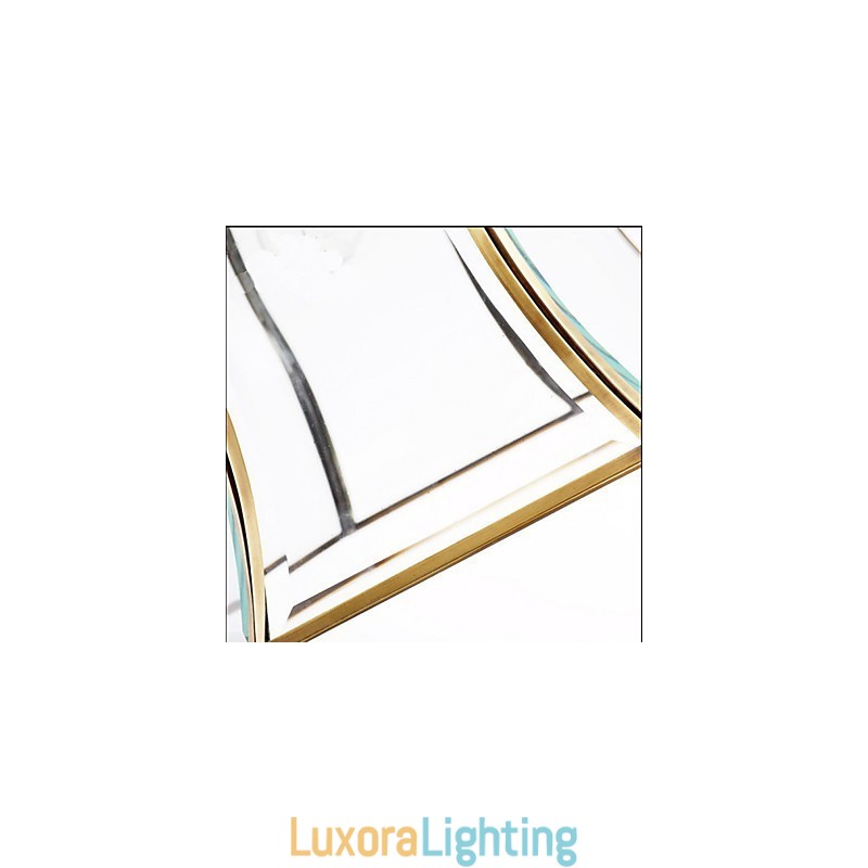 Designer Touch Decorative American Country Small Pendant all Copper Single Glass