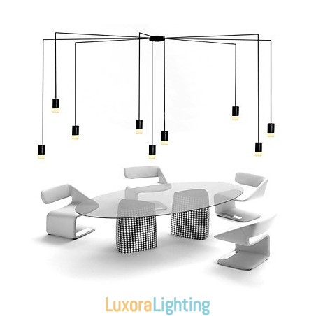 Designer Touch Decorative Northern Europe Contracted And Geometric Cord design Pendant Light