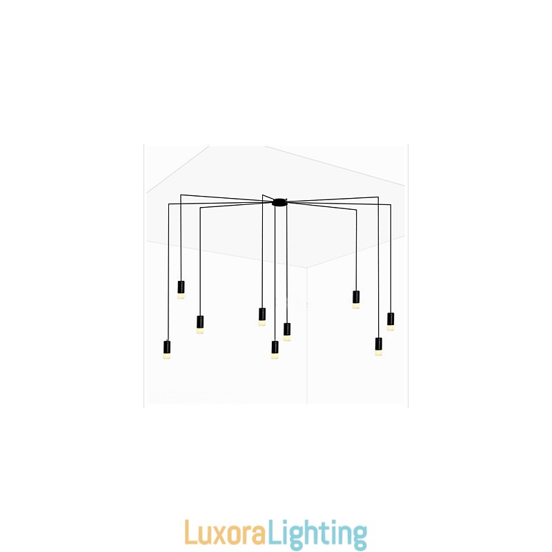 Designer Touch Decorative Northern Europe Contracted And Geometric Cord design Pendant Light