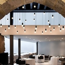 Designer Touch Decorative Northern Europe Contracted And Geometric Cord design Pendant Light