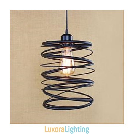 Designer Touch Decorative American Restoring Ancient Ways Wrought Iron Hob Creative Modern Single Head Droplight