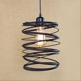 Designer Touch Decorative American Restoring Ancient Ways Wrought Iron Hob Creative Modern Single Head Droplight