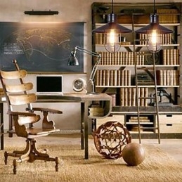 Designer Touch Decorative Vintage Retro Mini Style Painting Pendant Light