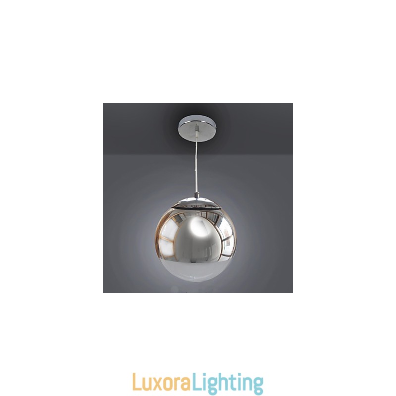 Designer Touch Decorative Modern Contemporary Globe Mini Style Electroplated Pendant Light