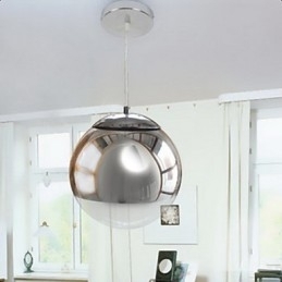 Designer Touch Decorative Modern Contemporary Globe Mini Style Electroplated Pendant Light