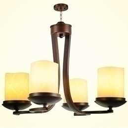 Designer Touch Decorative Traditional Classic Retro Mini Style Painting Metal Chandelier