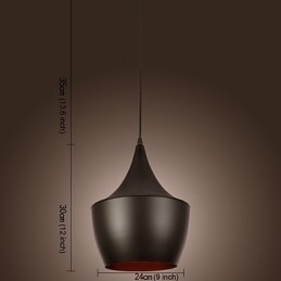 Designer Touch Decorative Modern Contemporary Retro Mini Style Painting Pendant Light