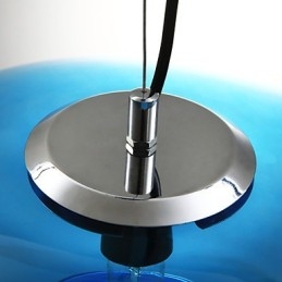 Designer Touch Decorative Pendant Light Modern Design Blue Glass Bulb Included