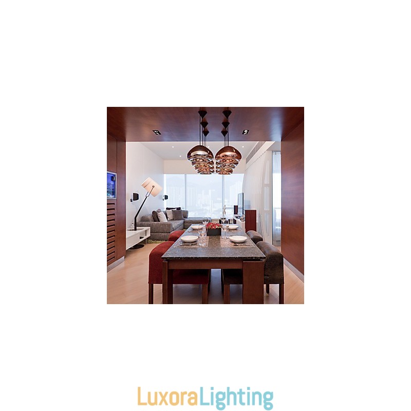 Designer Touch Decorative Modern Contemporary Painting Metal Pendant Light