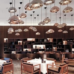 Designer Touch Decorative Modern Contemporary Painting Metal Pendant Light