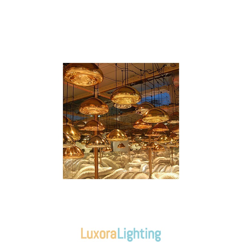 Designer Touch Decorative Modern Contemporary Painting Metal Pendant Light