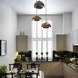 Designer Touch Decorative Modern Contemporary Painting Metal Pendant Light