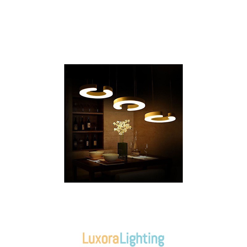 Designer Touch Decorative Three C Type Acrylic Chandelier Chandelier