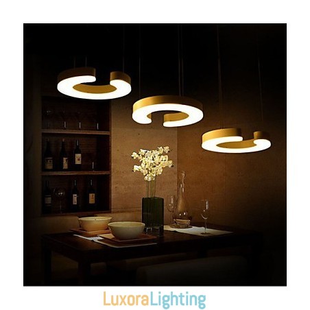 Designer Touch Decorative Three C Type Acrylic Chandelier Chandelier