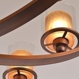 Designer Touch Decorative Traditional Classic Retro Mini Style Painting Metal Chandelier