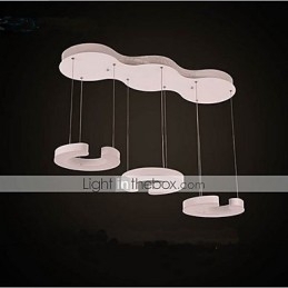Designer Touch Decorative Three C Type Acrylic Chandelier Chandelier