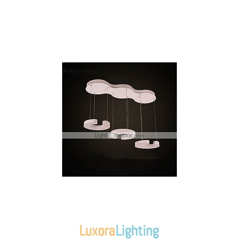 Designer Touch Decorative Three C Type Acrylic Chandelier Chandelier