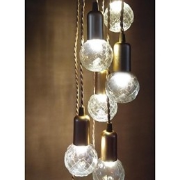 Designer Touch Decorative Traditional Classic Rustic Lodge Vintage Retro Lantern Drum Country Globe Mini Style Painting Glass Pendant Light