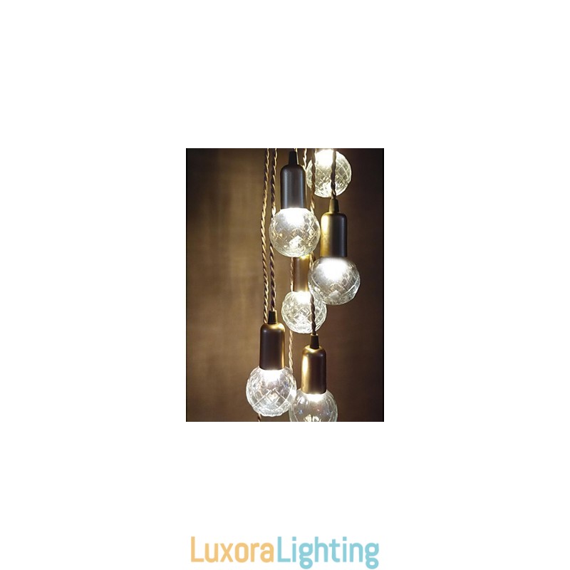 Designer Touch Decorative Traditional Classic Rustic Lodge Vintage Retro Lantern Drum Country Globe Mini Style Painting Glass Pendant Light