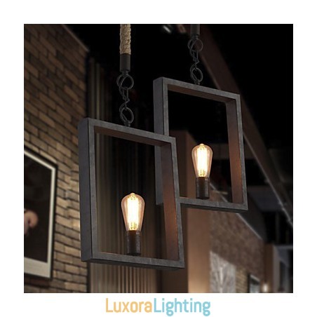 Designer Touch Decorative Pendant Rustic Lodge Vintage Retro Dininging Shopping Store Metal