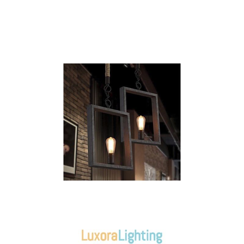 Designer Touch Decorative Pendant Rustic Lodge Vintage Retro Dininging Shopping Store Metal