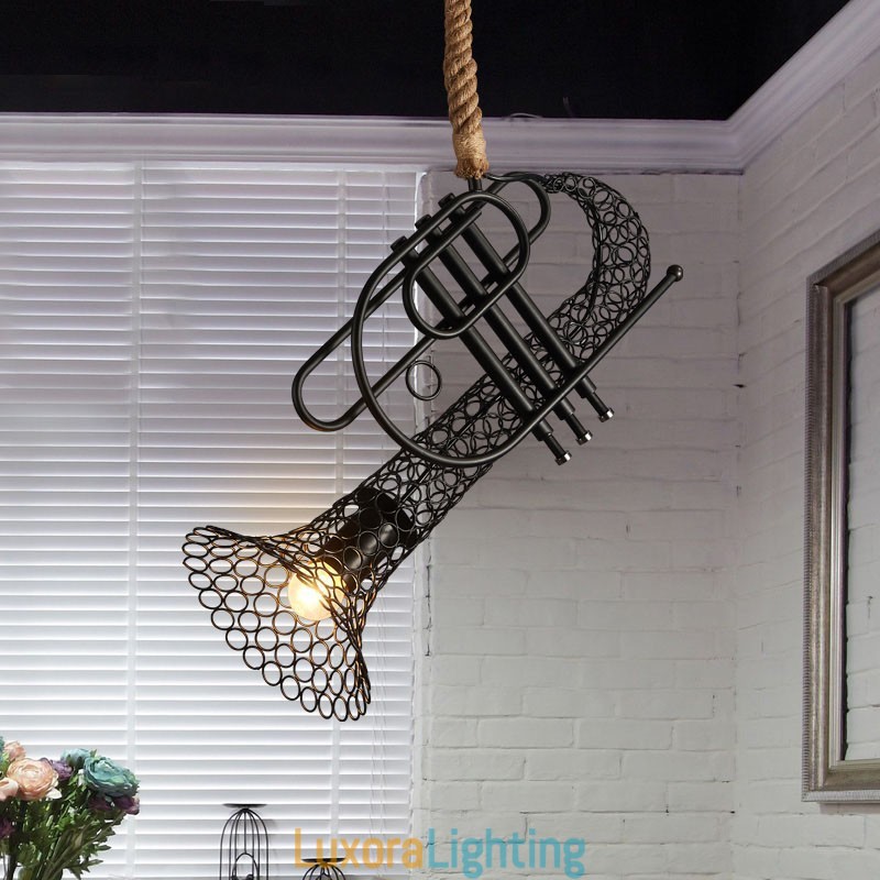 Designer Touch Decorative American Country Hemp lace T Retro Chandelier Chandelier